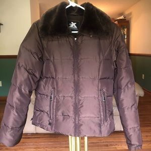 Brown winter coat
